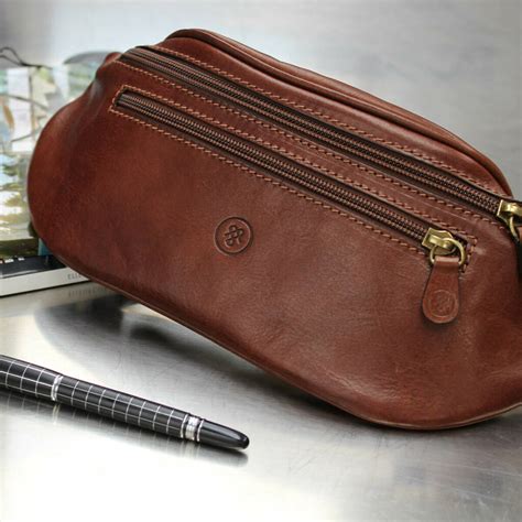 leather bum bag women's.